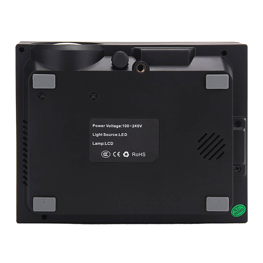 GM60 Upgrade Version GM60A Built-in Diplay Mini Metal LED Home Theater Projector 1080P FHD Video Projector Beamer