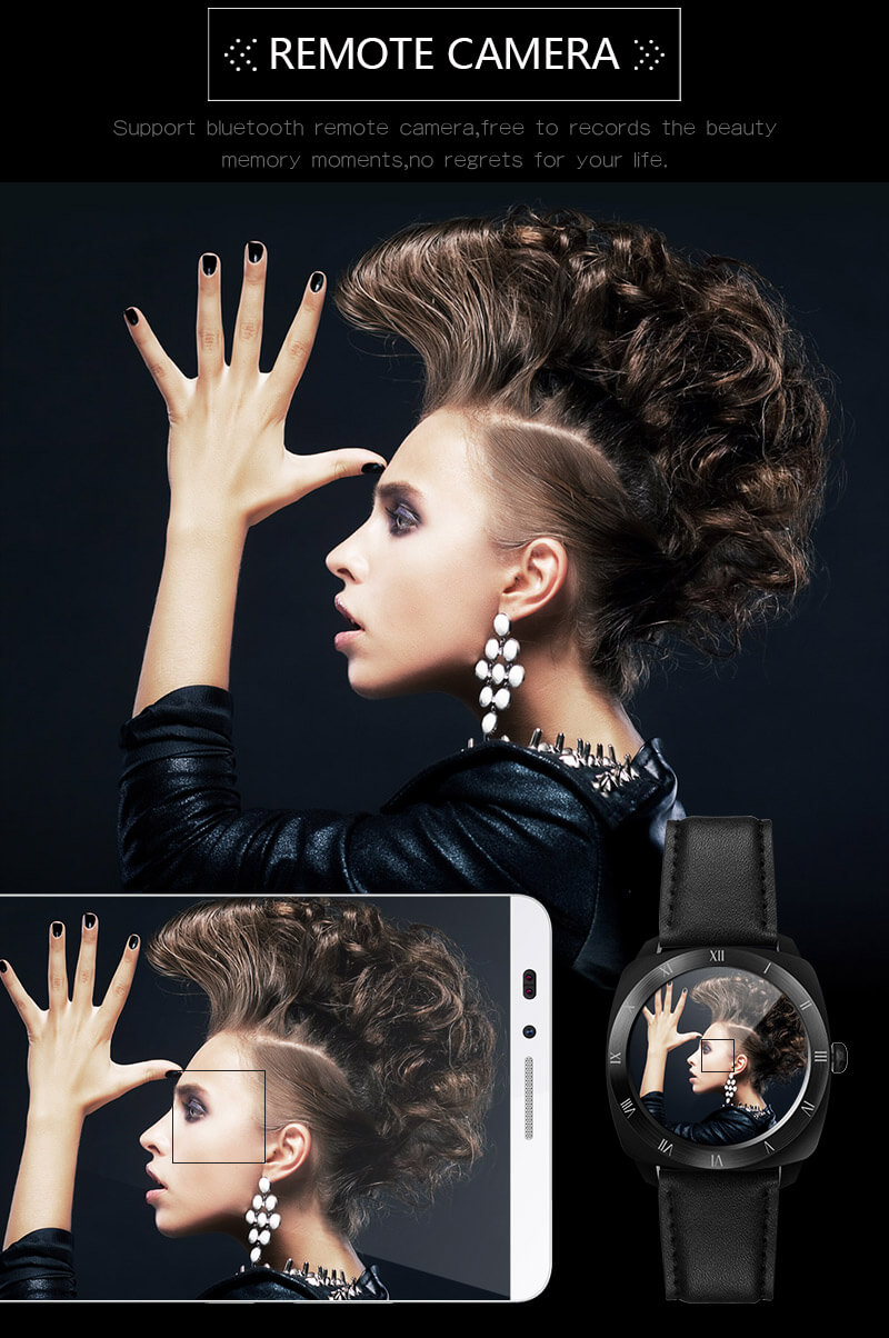 Makibes Wear HR MTK2502C Heart Rate Monitor Smart Watch Bluetooth 4.0 Gesture Control Siri Function For Android iOS - Silver