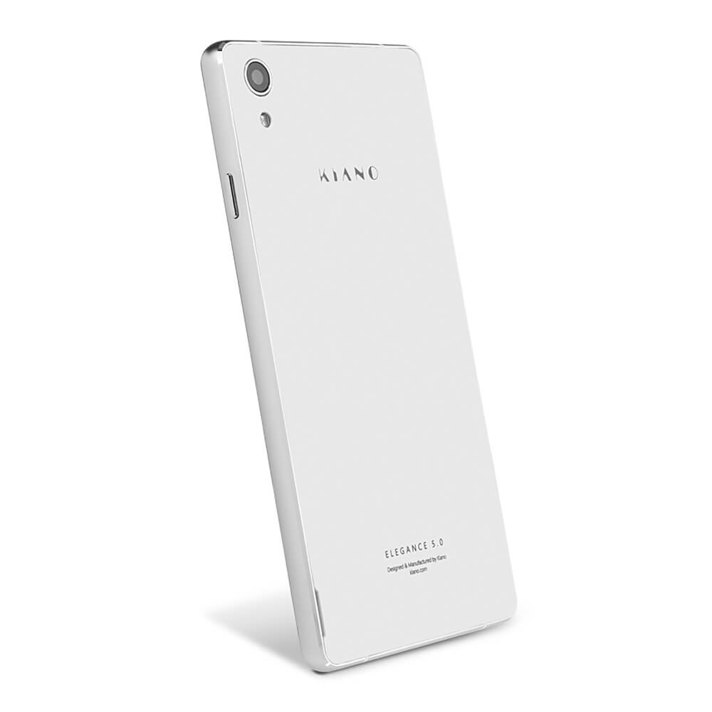 Kiano Elegance 5.0 3G Android 5.1 MT6580 Smartphone 5.0inch HD Screen 1GB RAM 8GB ROM Quad Core 5.0MP 8.0MP Smart Wake OTG 2000mAh - White