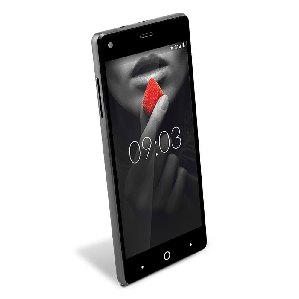 Kiano Elegance 5.0 3G Android 5.1 MT6580 Smartphone 5.0inch HD Screen 1GB RAM 8GB ROM Quad Core 5.0MP 8.0MP Smart Wake OTG 2000mAh - Black