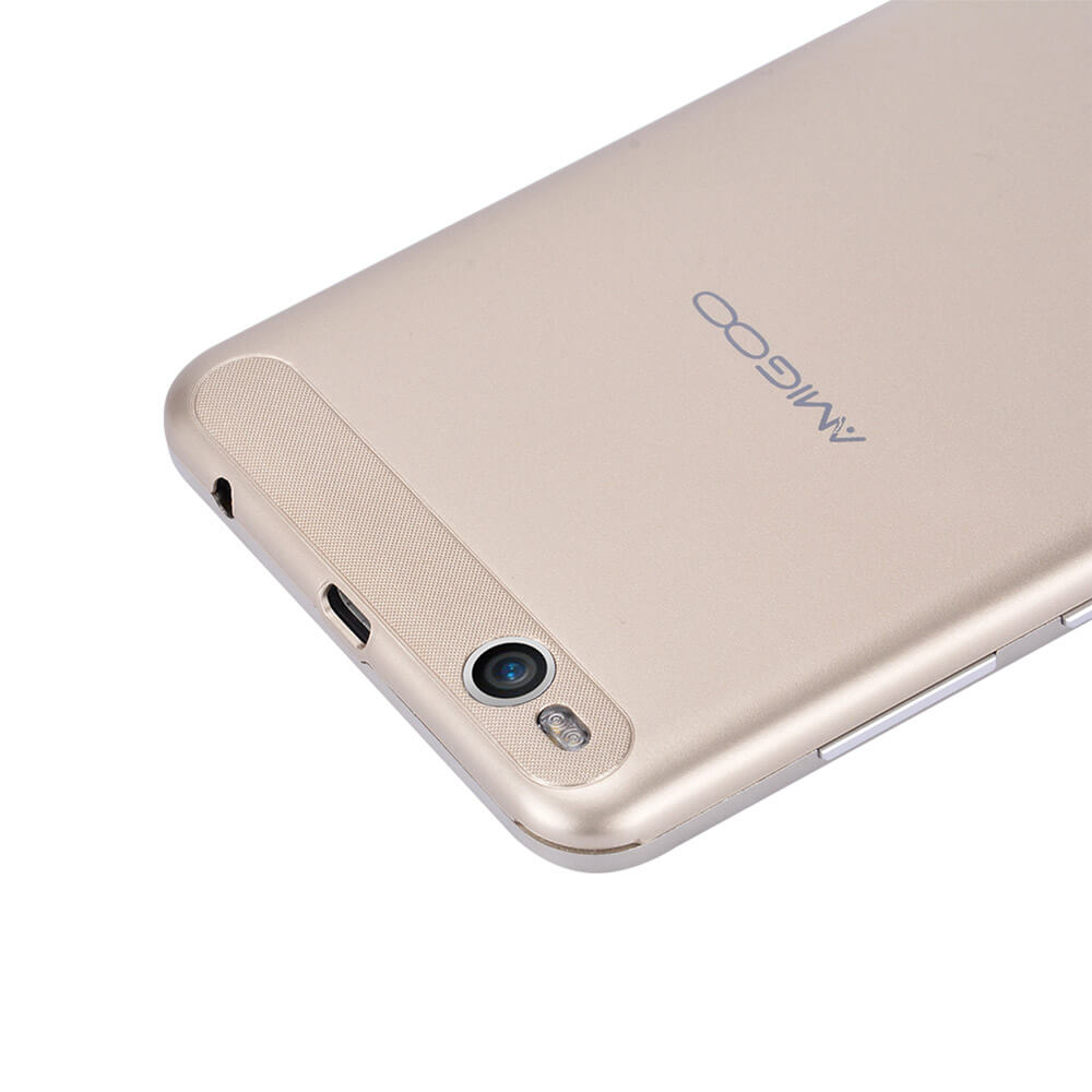 AMIGOO R300 5.5inch QHD Screen MT6580 Quad Core 3G Smartphone Android 5.1 1GB RAM 8GB ROM 5.0MP 2800mAh WIFI GPS - Gold