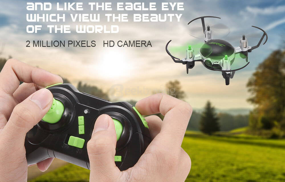 JJRC H30C With 2MP Camera 2.4G 4CH 6Axis Headless Mode Mini RC Quadcopter RTF - Red