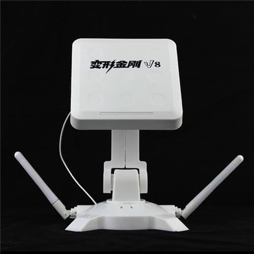 V8 USB 2.0 150Mbps 802.11b/g Wireless Network Adapter WiFi Dongle - White