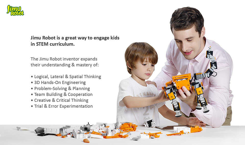 UBTECH JIMU Explorer Smart Robot Interactive Puzzle Robot - EU Plug