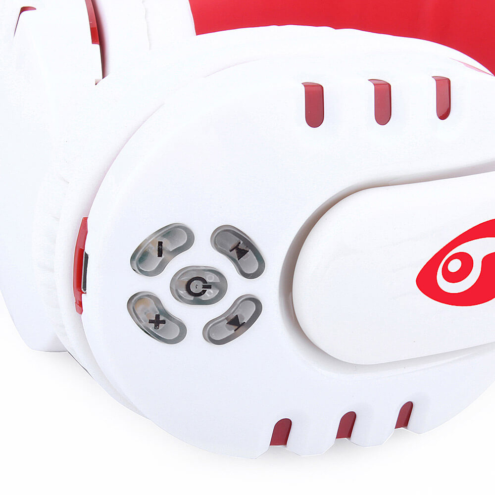 OVLENG V8 Wireless Bluetooth Game Headset Movie Gaming Headphone for Phone PC Tablet Laptop - White