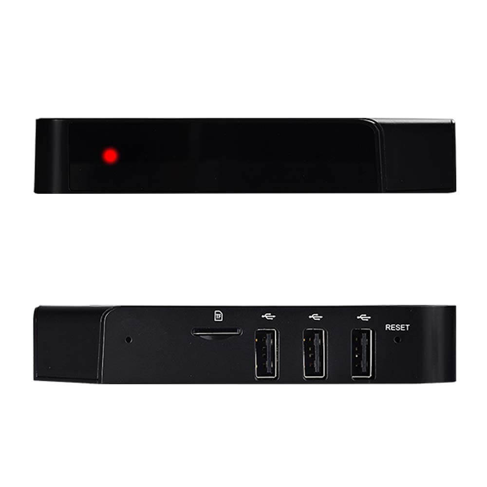 CSQ RK3229 4K KODI TV BOX Android 4.4 1G/8G 4K 10bit H.265/H.264 802.11 b/g /n LAN HDMI2.0 Smart Media Player - Black