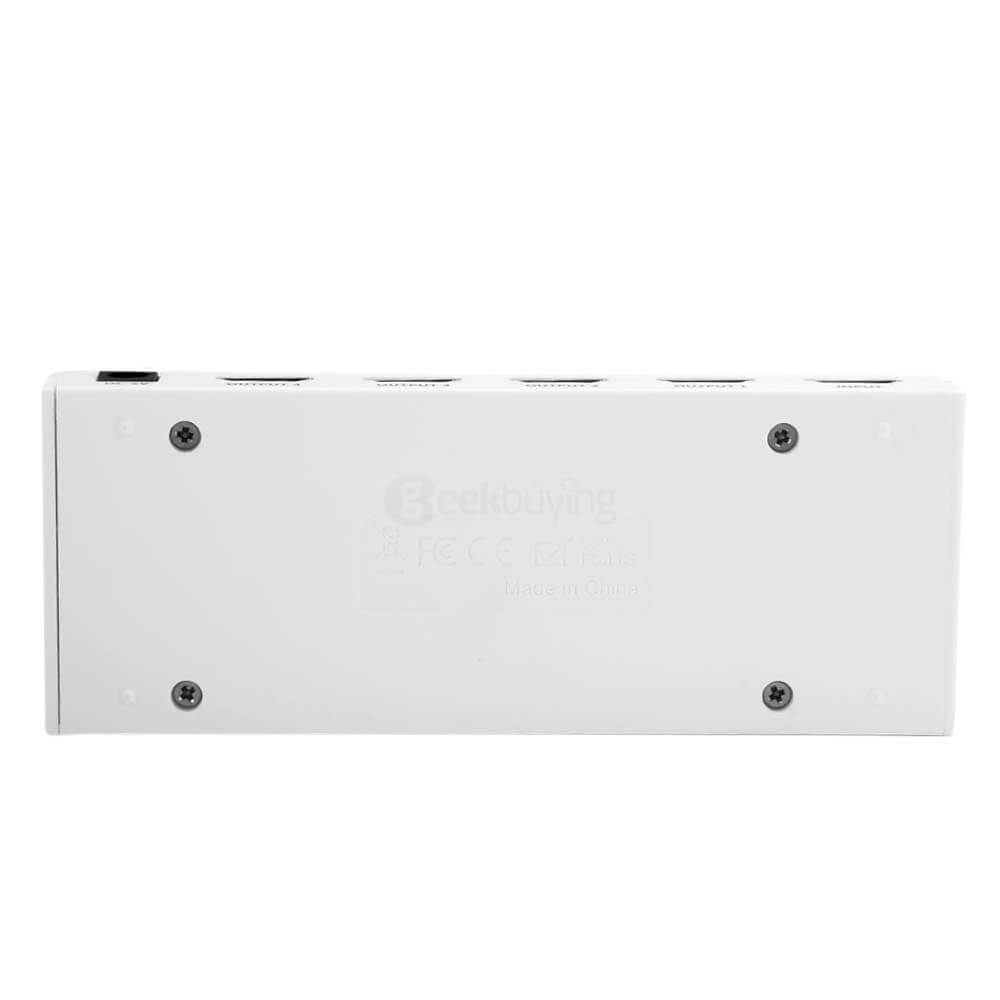 VK-104A HDMI 1.4 Splitter 1x4 4K*2K HD 1080P 3D Video Converter Adapter - White