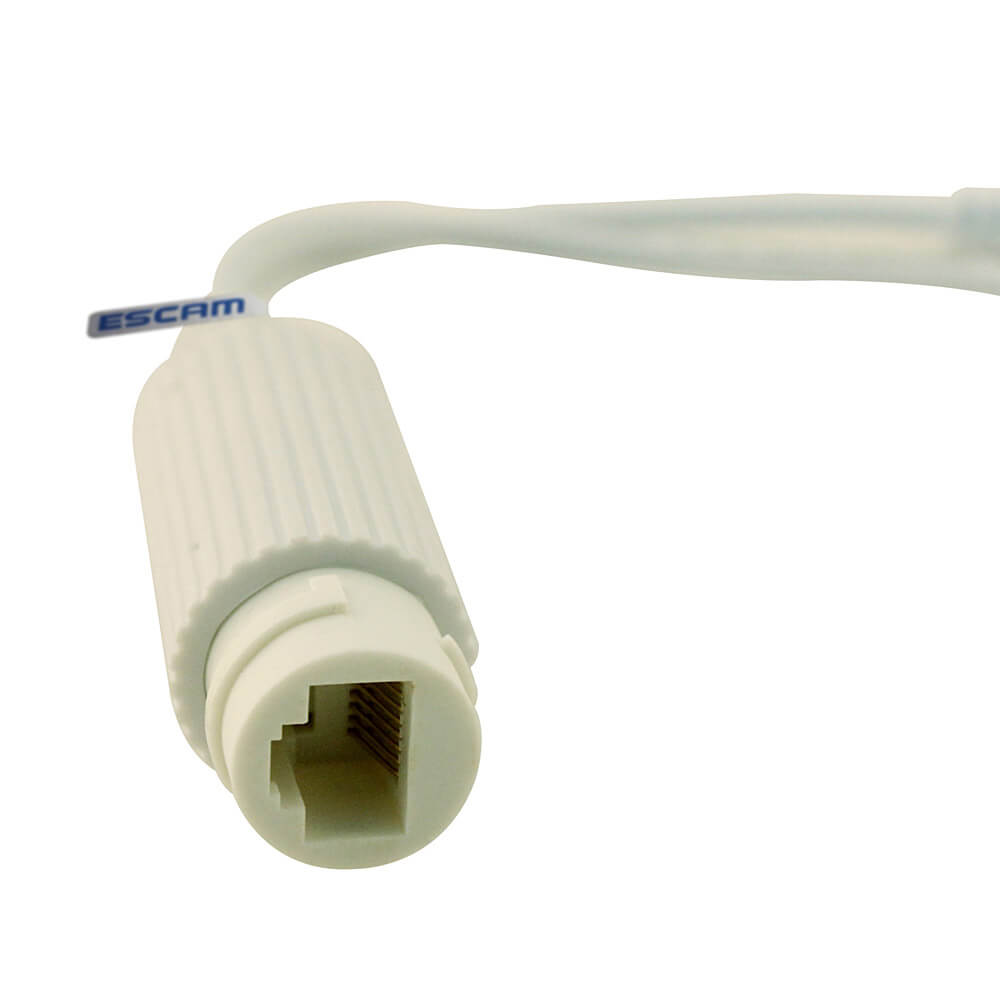 Escam HD IP Camera Network Video Camera POE splitter - White