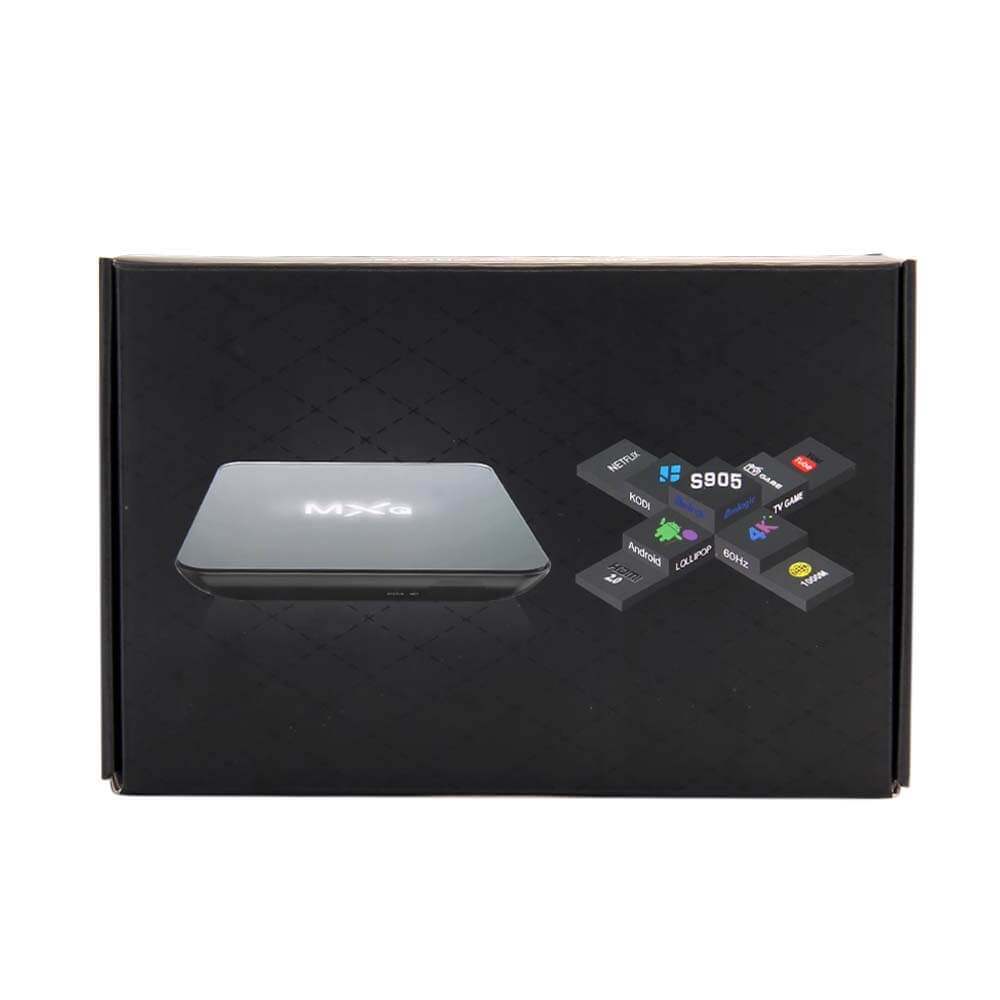 MXQ G9C Amlogic S905 Android 5.1 Lollipop 1G/8G TV BOX KODI IEEE 802.11b/g/n LAN Bluetooth4.0 HDMI 2.0