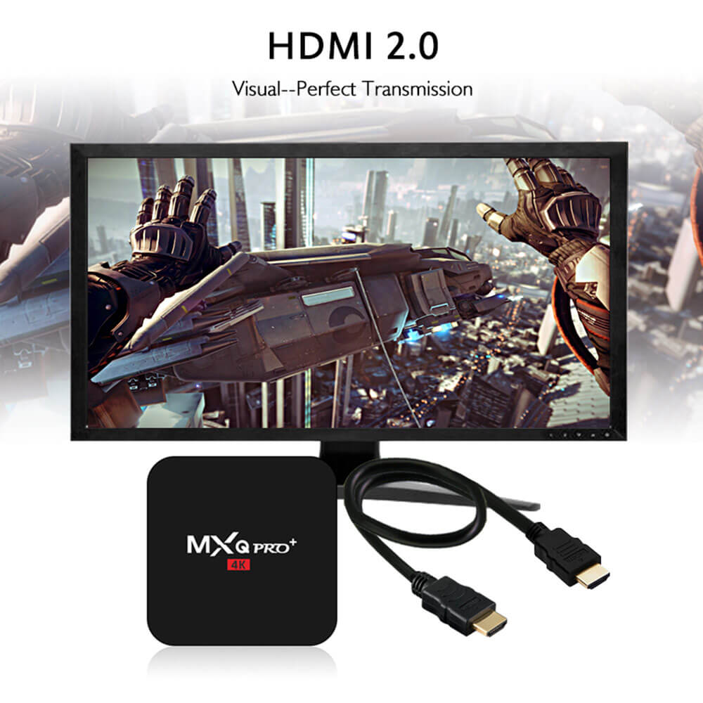 MXQ PRO+ Amlogic S905 2G/16G KODI TV BOX 5G WIFI 1000M LAN Bluetooth4.0