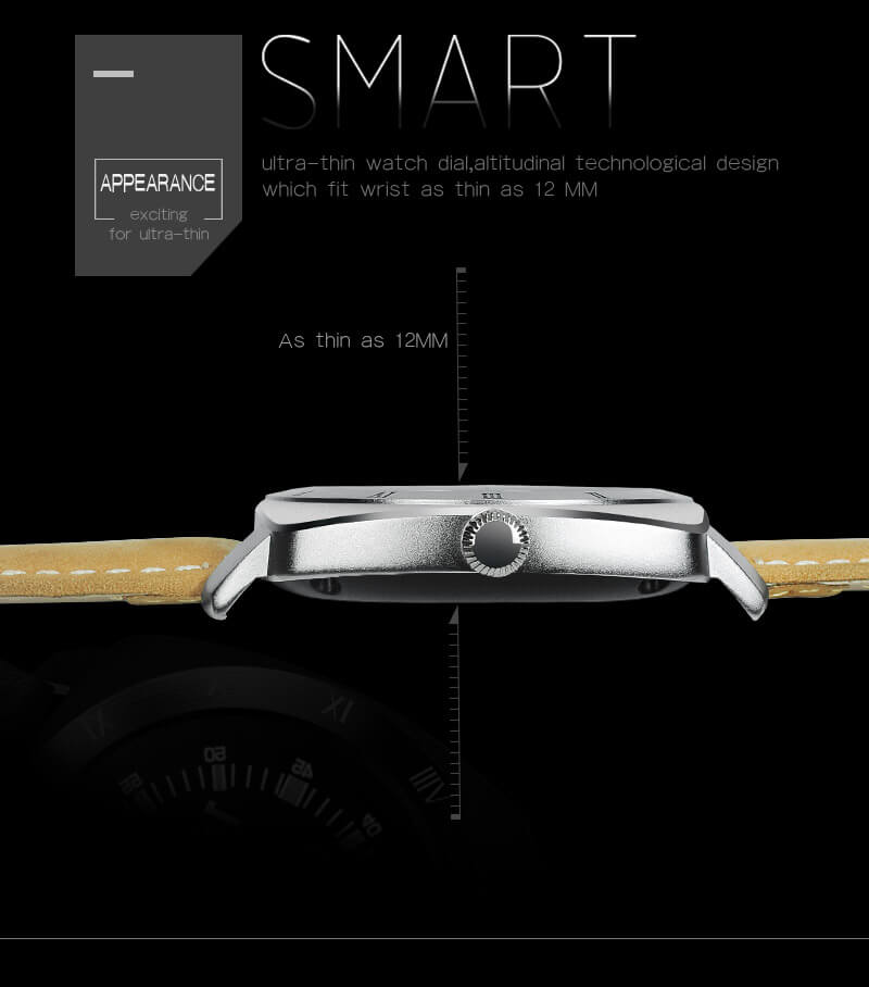 Makibes Wear HR MTK2502C Heart Rate Monitor Smart Watch Bluetooth 4.0 Gesture Control Siri Function For Android iOS - Silver