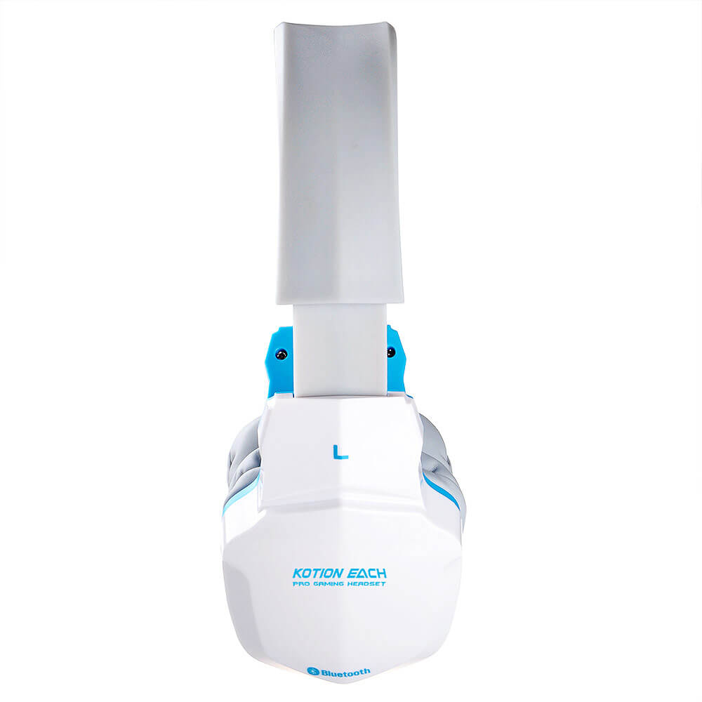 KOTION EACH B3505 NFC Wireless Bluetooth 4.1 Stereo Gaming Headphone Headset With MIC - White+Blue