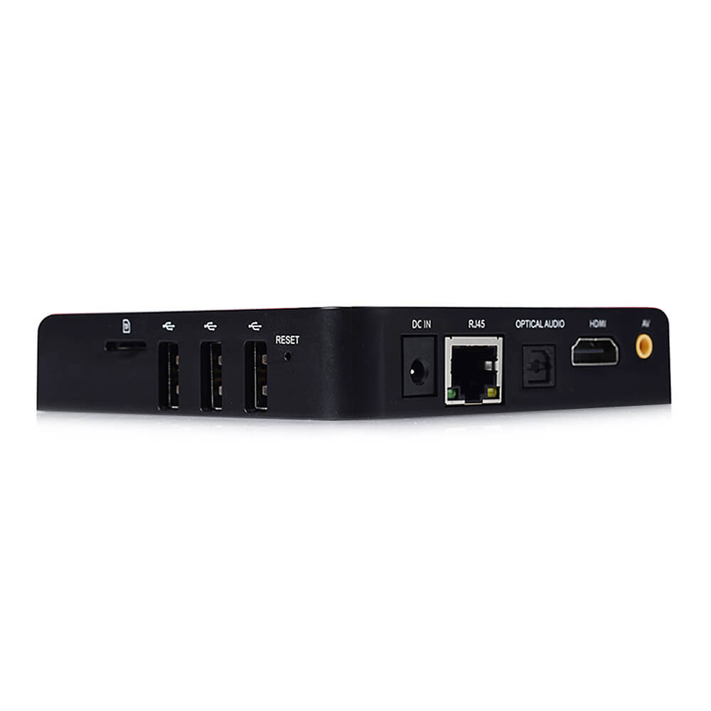 M8S PLUS Amlogic S905 Gigabit 2G/16G Android5.1 4K TV Box KODI 2.4G/5.8G Dual Band WIFI Bluetooth DOLBY TrueHD DTS - Black