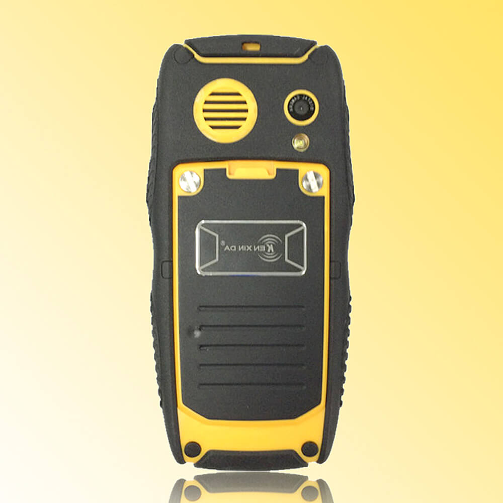 Kenxinda PROOFINGS W3 2.2 Inch IP68 Waterproof Shockproof Dustproof With Camera 32MB+32MB Bluetooth FM Quad Band Rugged Phone - Yellow