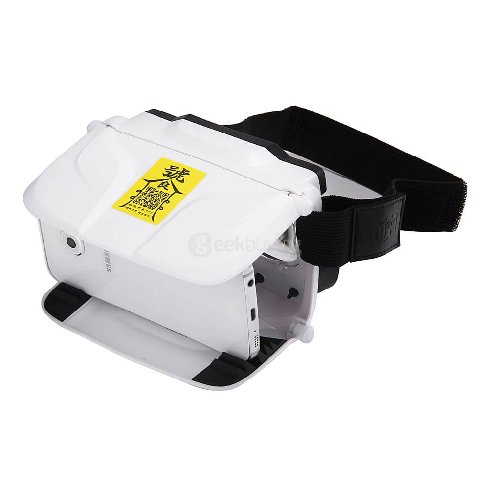 ANTVR Foldable 3D VR Virtual Reality Headset 100FOV IPD Adjustable Distortionless for 4.5-6.0inch Smartphones - White