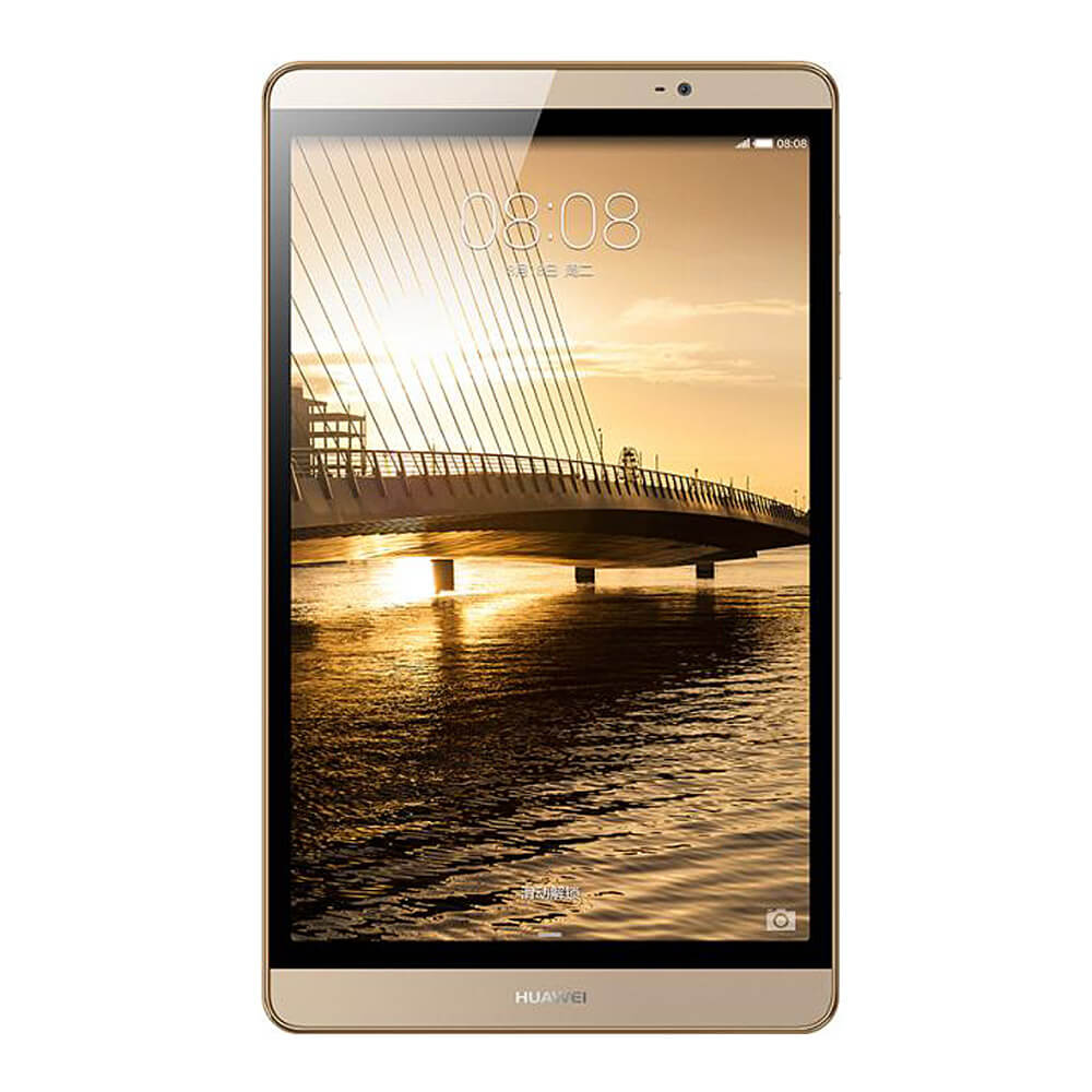 Huawei MediaPad M2 4G Phablet 8.0 inch 3GB/64GB Android 5.1 Hisillicon Kirin 930 Octa Core 2.0GHz IPS 1920*1200 GPS 2MP+8MP Cameras - Gold