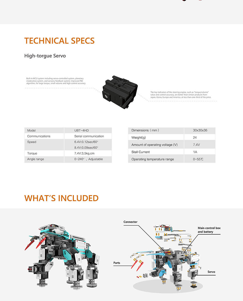UBTECH JIMU Explorer Smart Robot Interactive Puzzle Robot - EU Plug