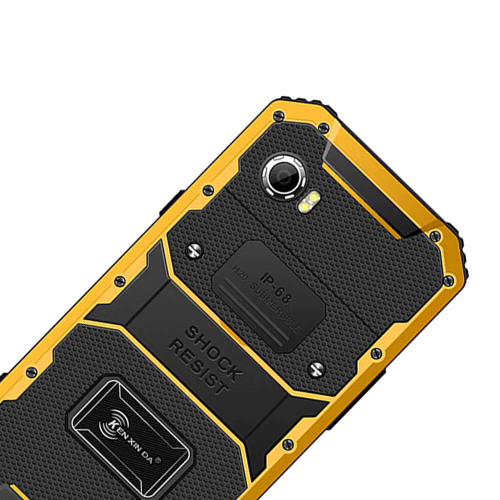 Kenxinda PROOFINGS W9 IP68 Waterproof Dustproof Shockproof 6.0inch Android 5.1 2GB 16GB Rugged Smartphone 4G FHD MTK6753 Octa Core 8.0MP - Yellow