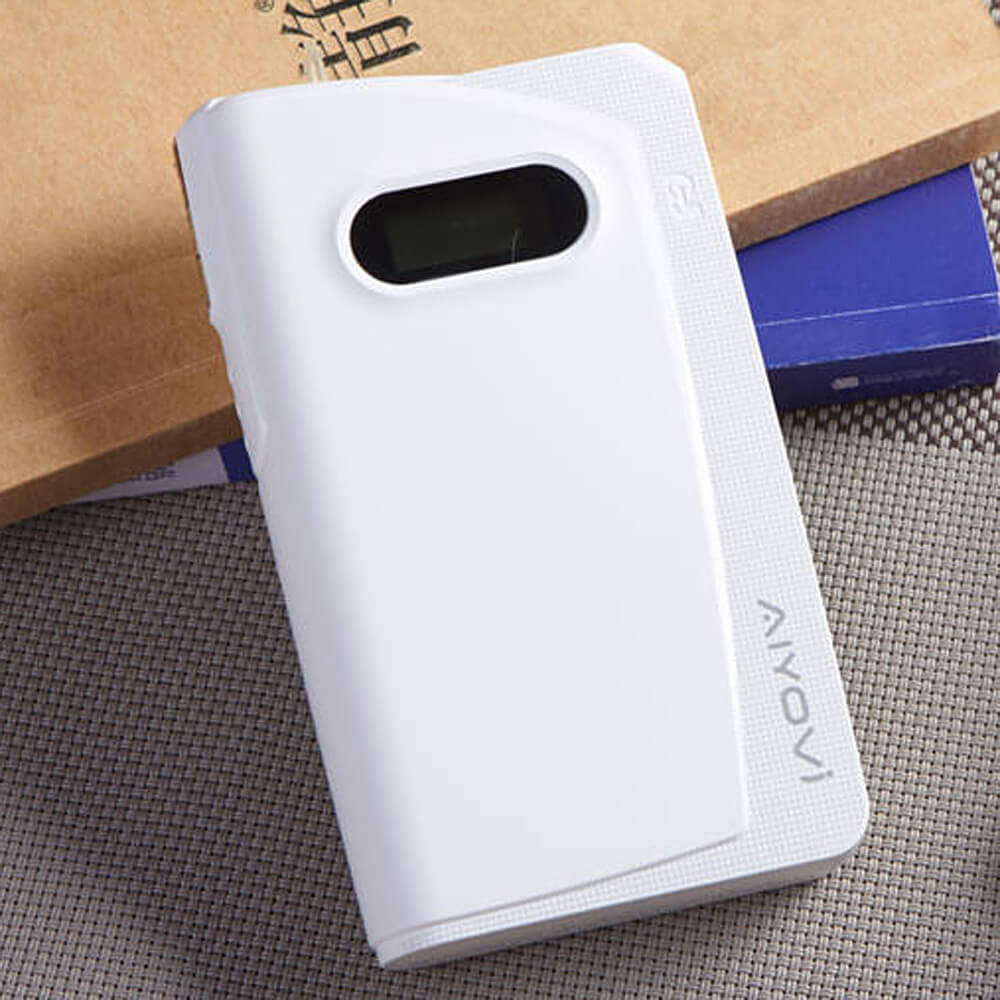 AIYOVI BT-05 Bluetooth Earphone 11000mAh Power Bank Combo - White