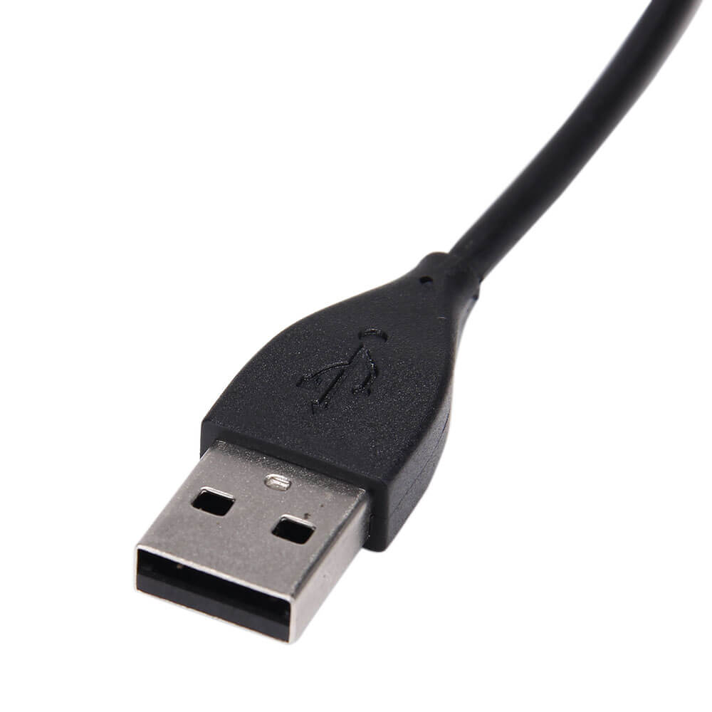 Replacement USB Charging Cable for Fitbit Charge HR Smart Bracelet Wristband - Black