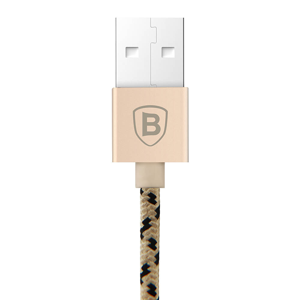 Baseus Magnetic Micro USB Cable 1M Charging Data Cable For Andoid Phones - Gold