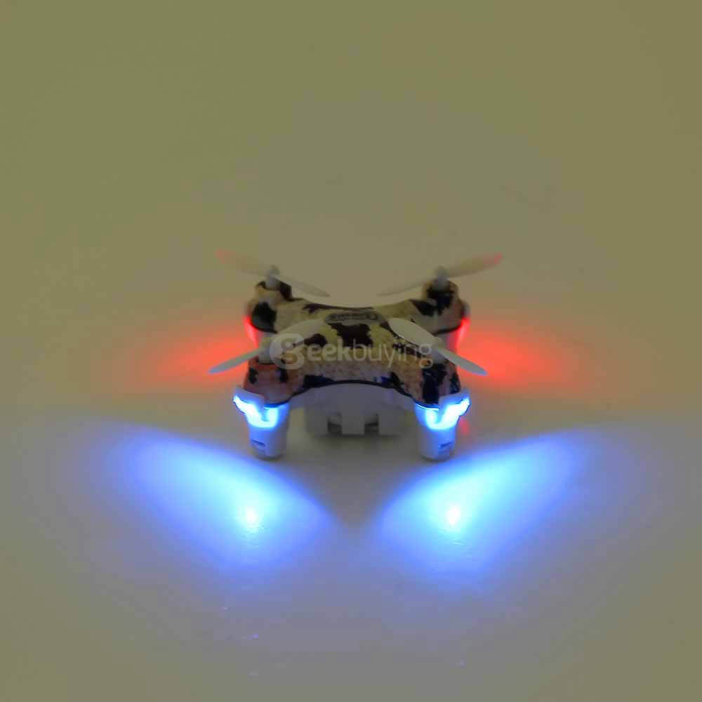 Cheerson CX-10D CX10D Mini 2.4G 6-axis Altitude Hold Mode LED RC Quadcopter RTF - Camouflage