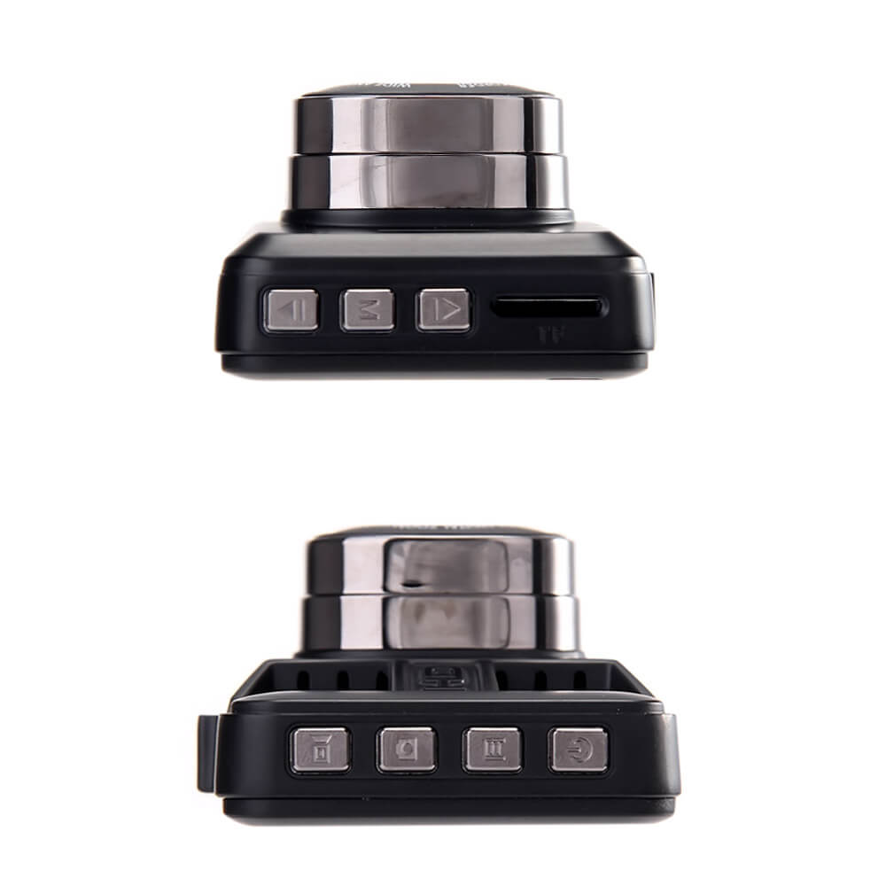 FH06 Novatek96223 Car DVR 140 Degree Wide Angle 3.0MP CMOS Sensor HD G-sensor 3.0inch Dashcam Car Camera Recorder- Black