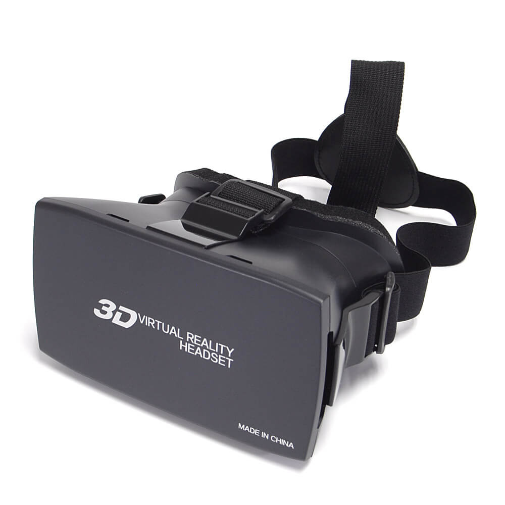 VR-A61 Immersive 3D VR Virtual Reality Headset FOV90 for 4.7-6inch Smartphones - Black