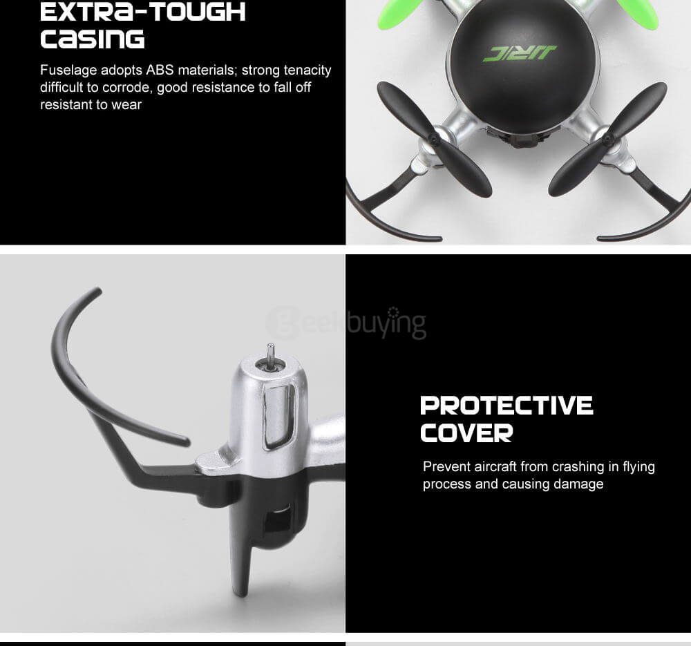 JJRC H30C With 2MP Camera 2.4G 4CH 6Axis Headless Mode Mini RC Quadcopter RTF - Red