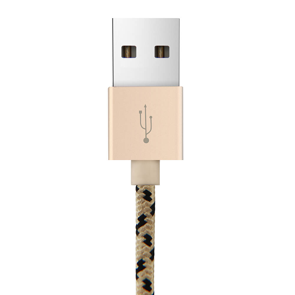 Baseus Magnetic Micro USB Cable 1M Charging Data Cable For Andoid Phones - Gold