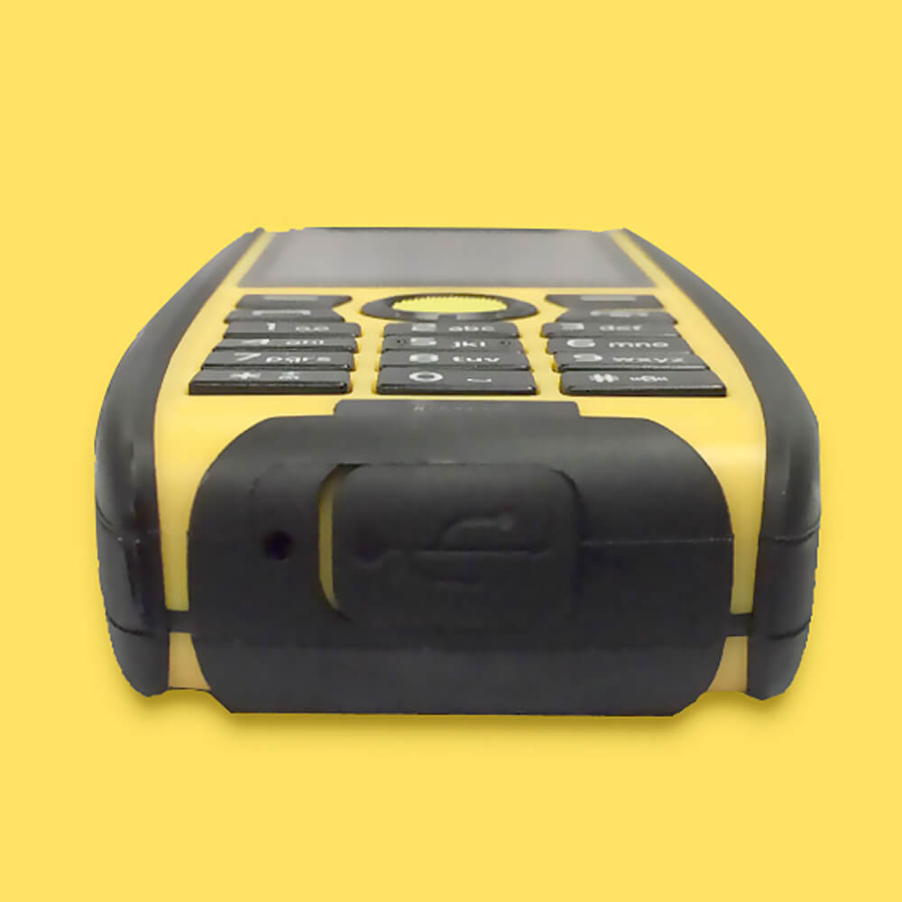 Kenxinda PROOFINGS W3 2.2 Inch IP68 Waterproof Shockproof Dustproof With Camera 32MB+32MB Bluetooth FM Quad Band Rugged Phone - Yellow