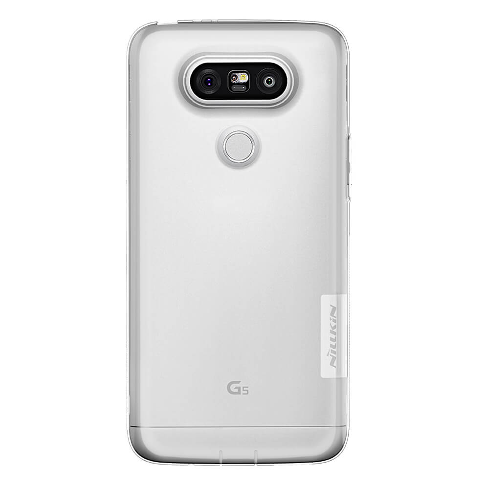 NILLKIN Nature Series TPU Case For LG G5 Transparent Soft Phone Case Protective Back Cover - Transparent