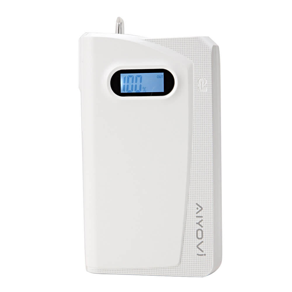 AIYOVI BT-05 Bluetooth Earphone 11000mAh Power Bank Combo - White