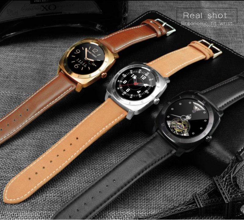 Makibes Wear HR MTK2502C Heart Rate Monitor Smart Watch Bluetooth 4.0 Gesture Control Siri Function For Android iOS - Silver