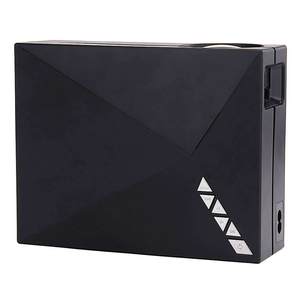 GM60 Upgrade Version GM60A Built-in Diplay Mini Metal LED Home Theater Projector 1080P FHD Video Projector Beamer