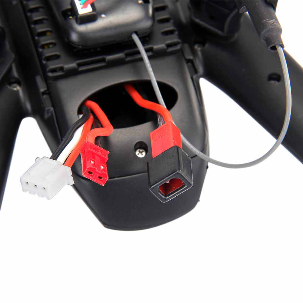 MJX X601H WIFI FPV 0.3MP HD Camera APP/Transmitter Dual Mode Altitude Hold 3D Flip RC Quadcopter RTF-Black