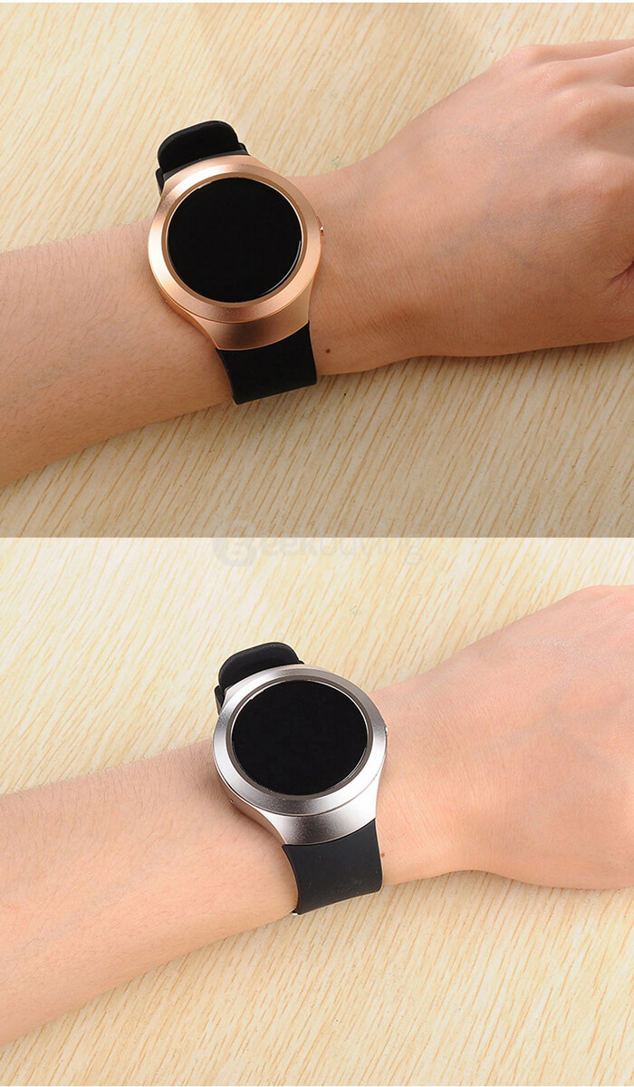 L6 MTK2502C Bluetooth Smartwatch Phone 2G SIM / TF Card Sleep Monitor Fitness Tracker 1.22