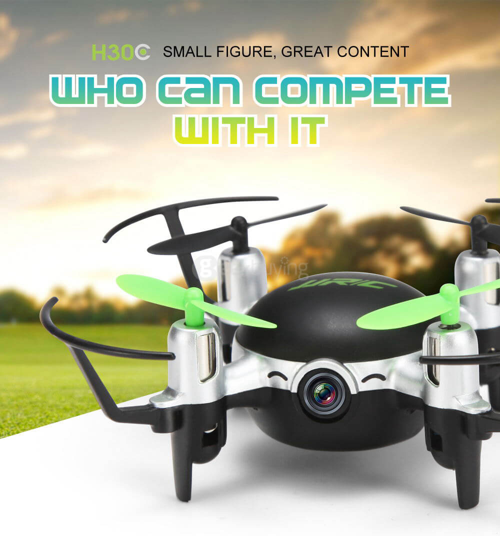 JJRC H30C With 2MP Camera 2.4G 4CH 6Axis Headless Mode Mini RC Quadcopter RTF - Red