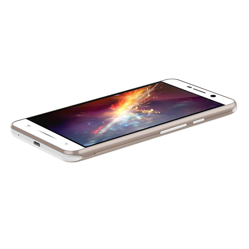 Inew U5W 5.0inch FWVGA Screen 3G Smartphone Android 5.1 1GB RAM 8GB ROM MTK6580 Quad Core 2.0MP 5.0MP OTG GPS 3000mAh - Gold