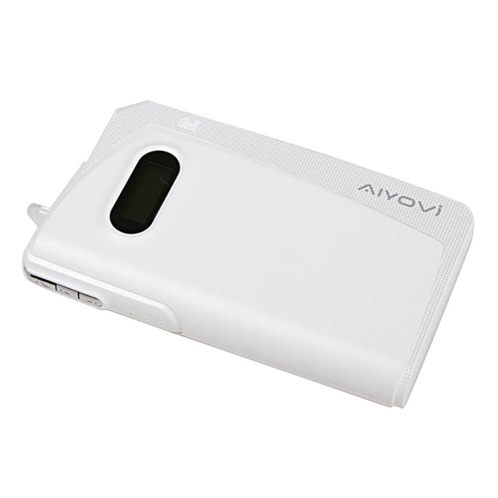 AIYOVI BT-05 Bluetooth Earphone 11000mAh Power Bank Combo - White