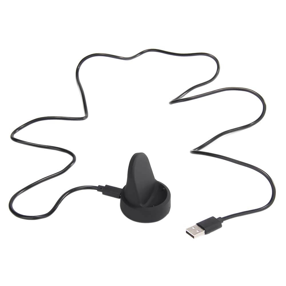 Portable Wireless Cradle Charger for Samsung Gear S2 / Classic Smart Watch SM-R732 / SM-R730 / SM-R720 - Black