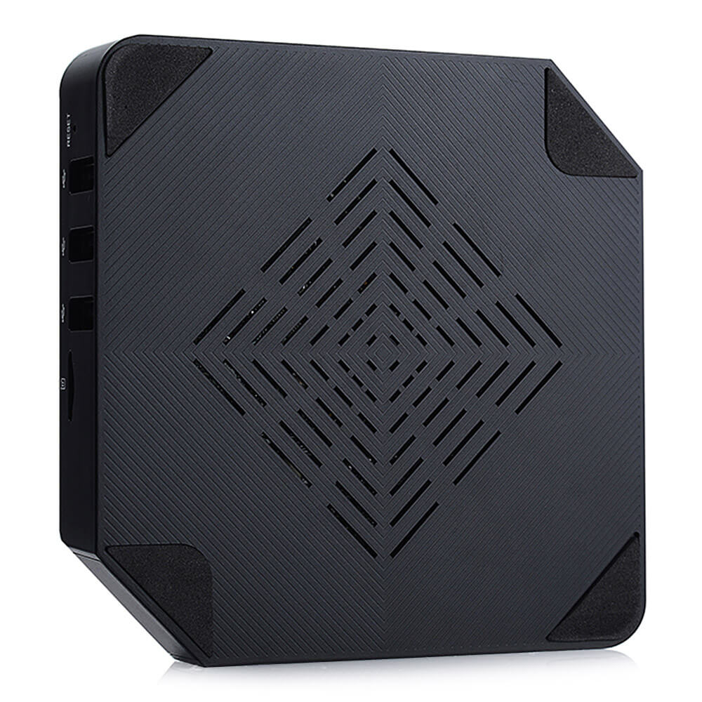 M8S PLUS Amlogic S905 Gigabit 2G/16G Android5.1 4K TV Box KODI 2.4G/5.8G Dual Band WIFI Bluetooth DOLBY TrueHD DTS - Black