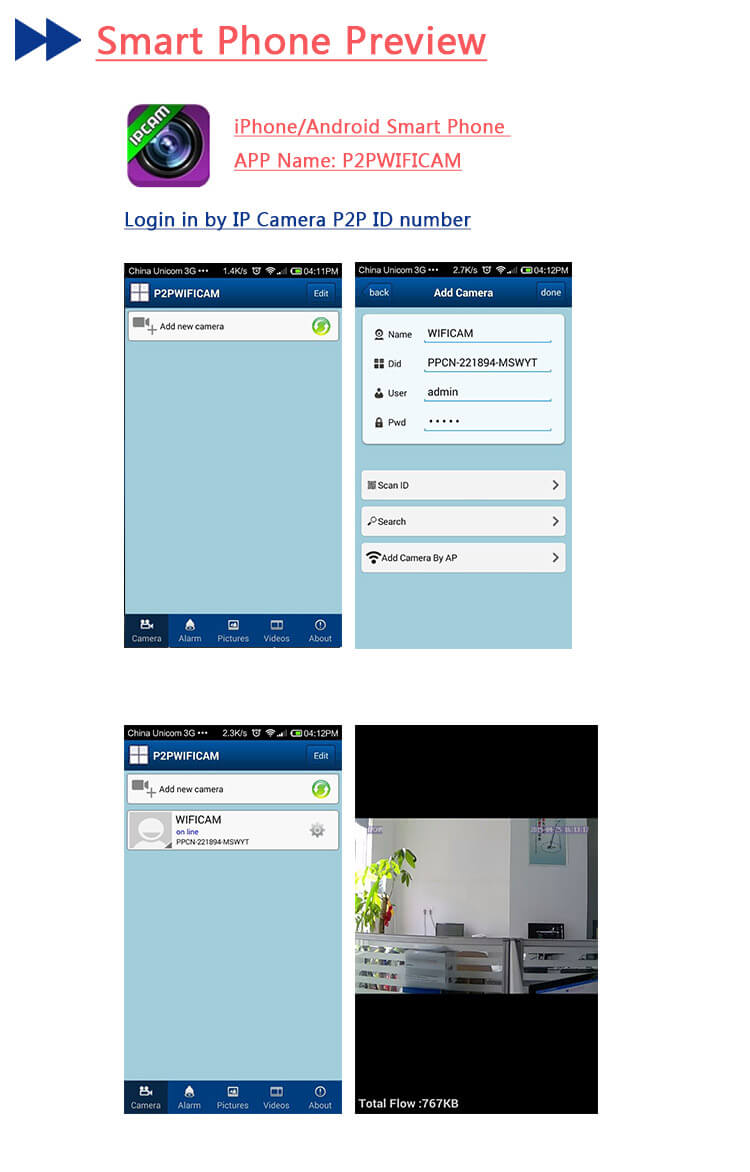 ESCAM QD900 WIFI HD 1080P P2P Cloud Waterproof IP Camera