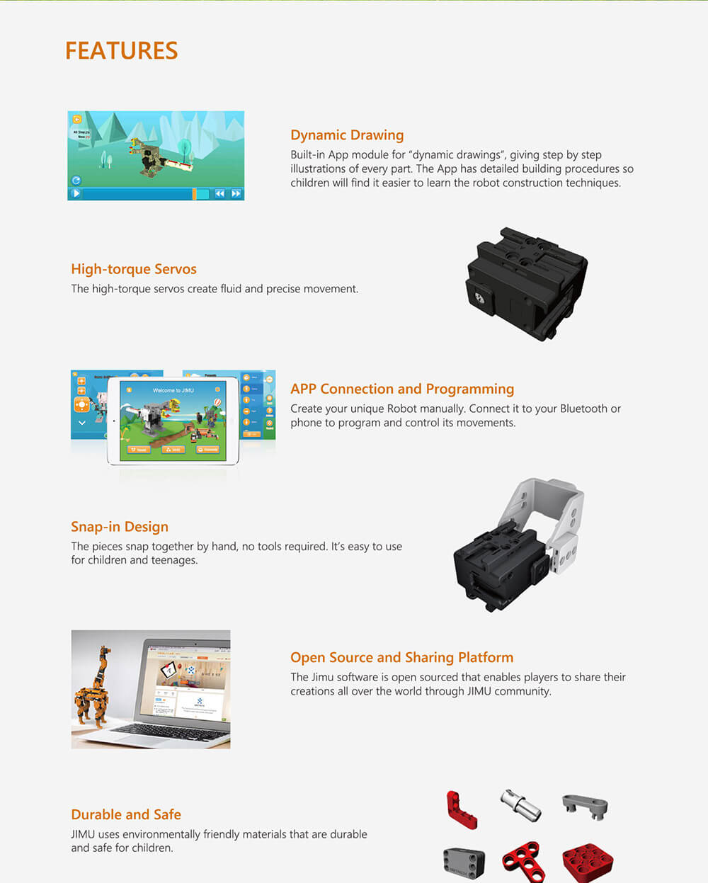 UBTECH JIMU Explorer Smart Robot Interactive Puzzle Robot - EU Plug