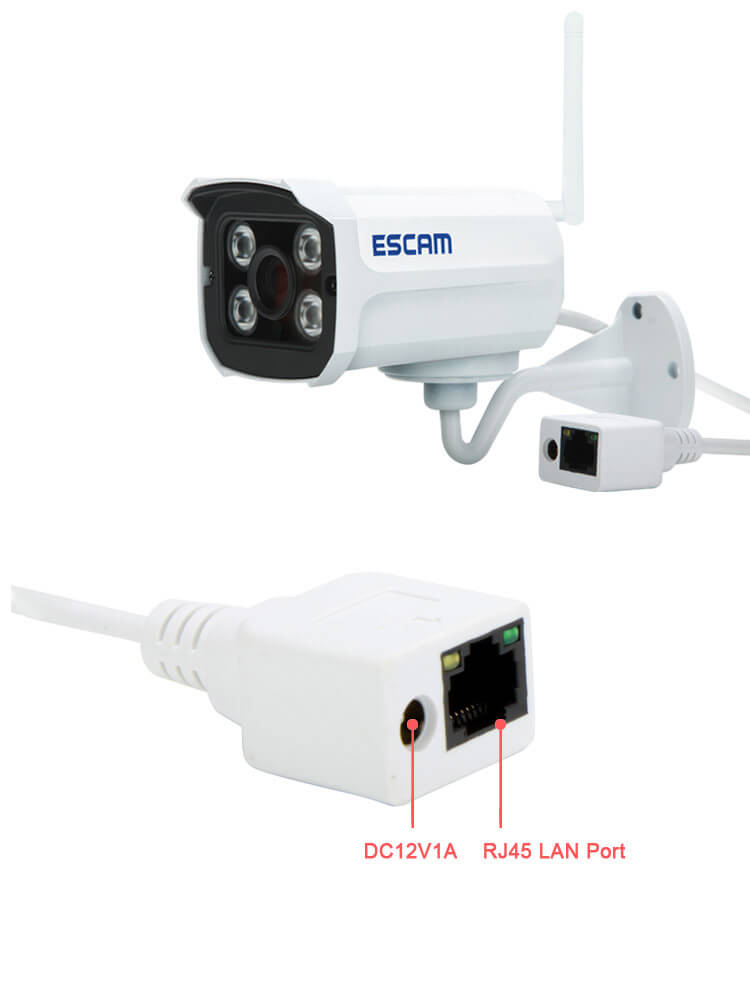 ESCAM QD900 WIFI HD 1080P P2P Cloud Waterproof IP Camera