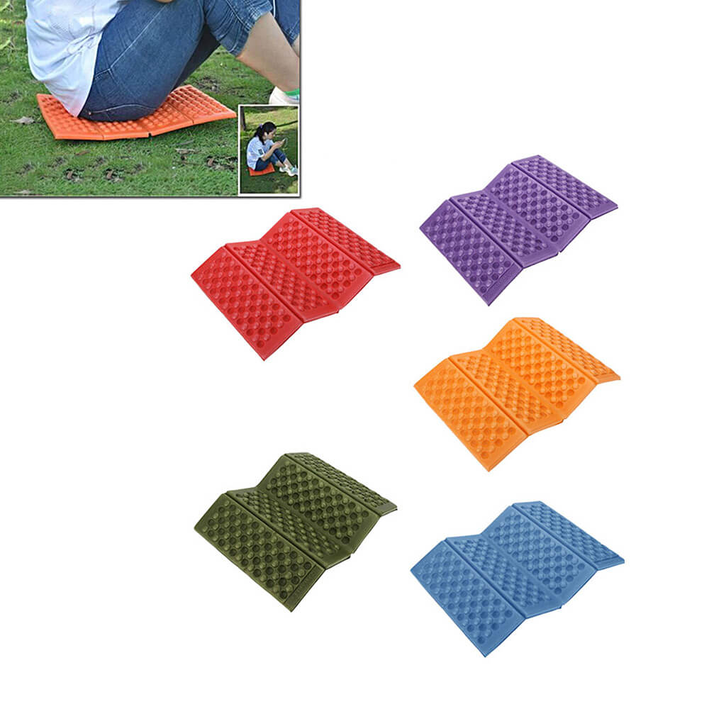 Foldable Portable Waterproof Foam XPE Cushion Mat for Outdoor Camping Picnic - Blue