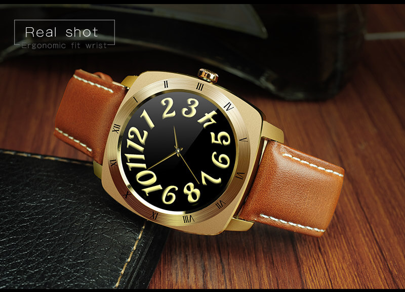 Makibes Wear HR MTK2502C Heart Rate Monitor Smart Watch Bluetooth 4.0 Gesture Control Siri Function For Android iOS - Silver