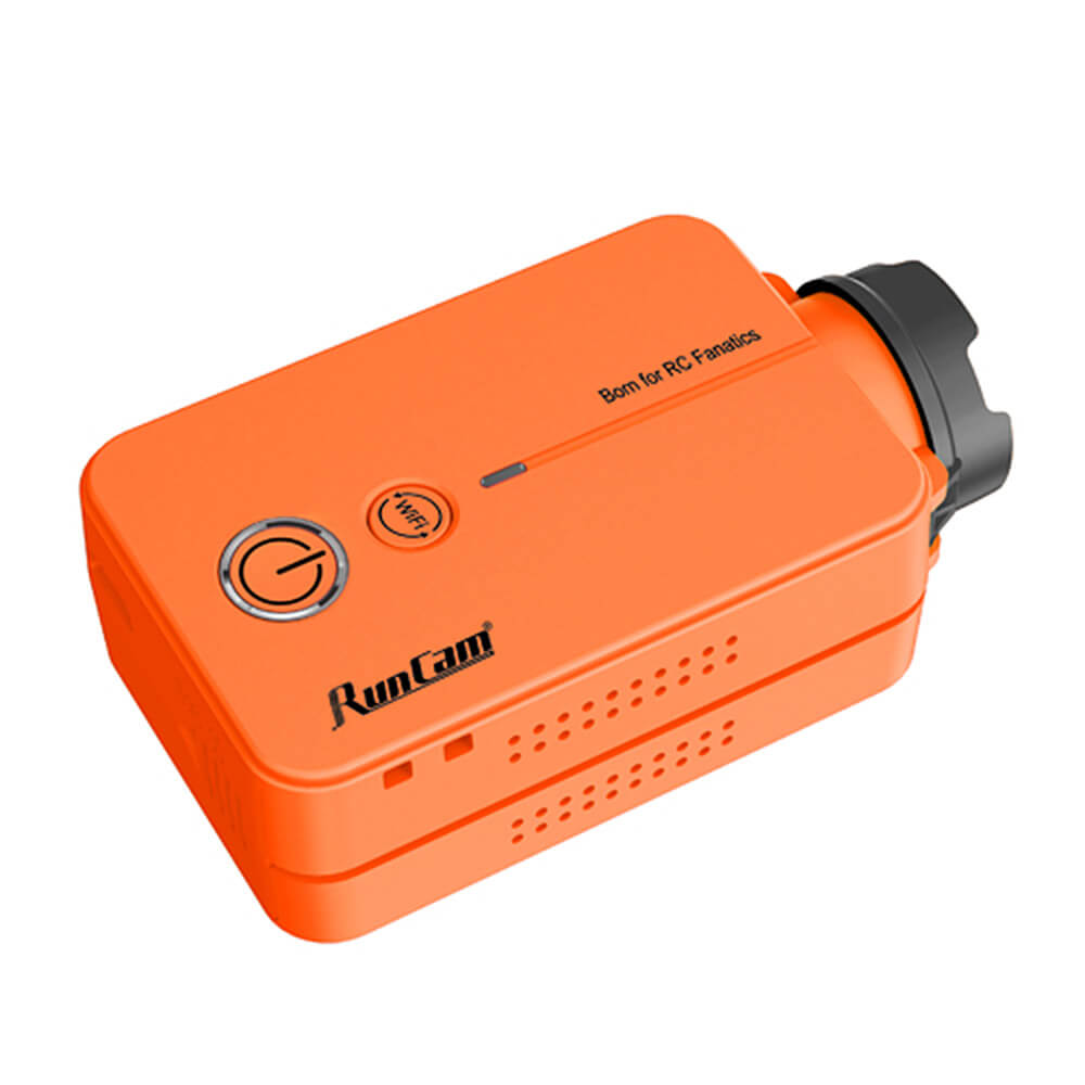 RunCam 2 1080P FHD 120 Degree 4MP Wide Angle WiFi FPV Camera NTSC - Orange