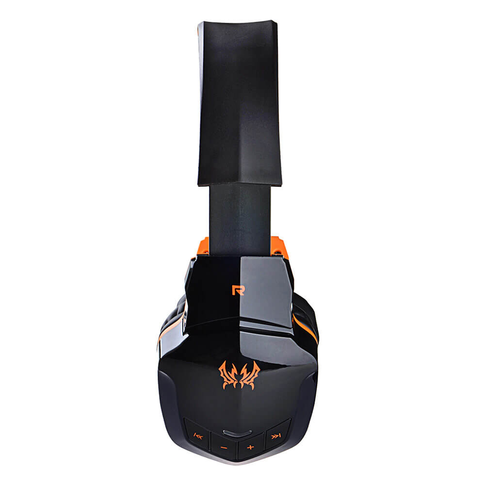 KOTION EACH B3505 NFC Wireless Bluetooth 4.1 Stereo Gaming Headphone Headset With MIC - Black+Orange