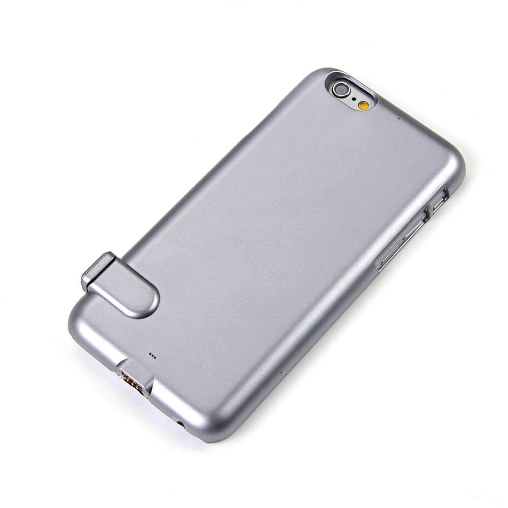 AIYOVI Battary Case External Backup Battery Charger Case Power Bank Ultra Thin Protective Back Cover For iPhone 6/6S 4.7inch - Grey